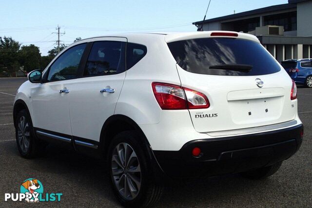 2012 NISSAN DUALIS TI (4X2) J10 SERIES 3 SUV, 4 DOORS, 5 SEATS