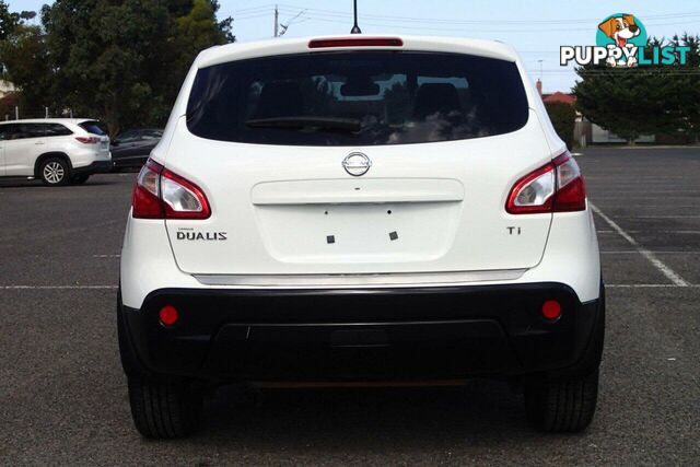 2012 NISSAN DUALIS TI (4X2) J10 SERIES 3 SUV, 4 DOORS, 5 SEATS