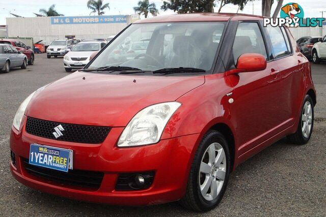2008 SUZUKI SWIFT S EZ 07 UPDATE HATCH, 5 DOORS, 5 SEATS