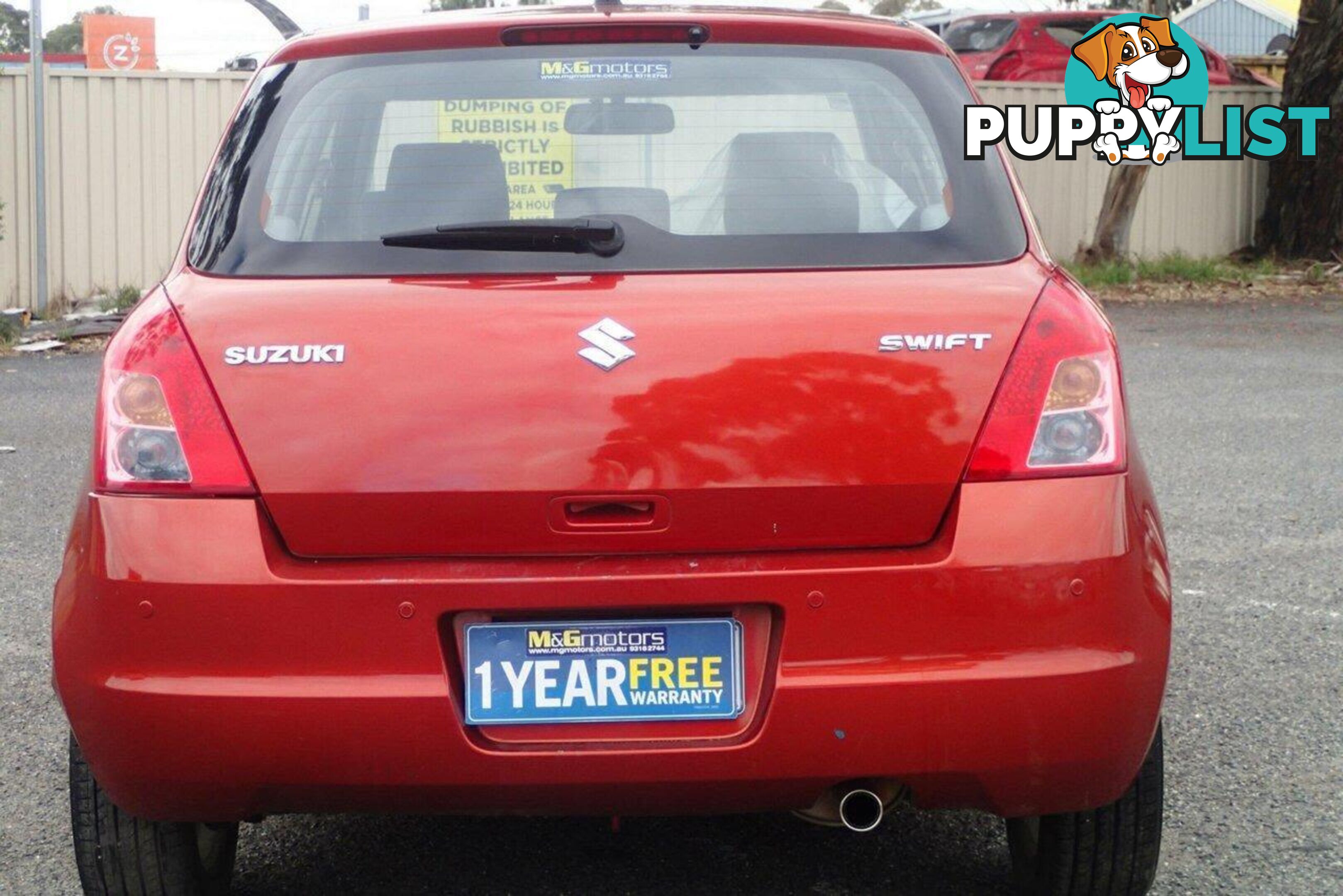 2008 SUZUKI SWIFT S EZ 07 UPDATE HATCH, 5 DOORS, 5 SEATS