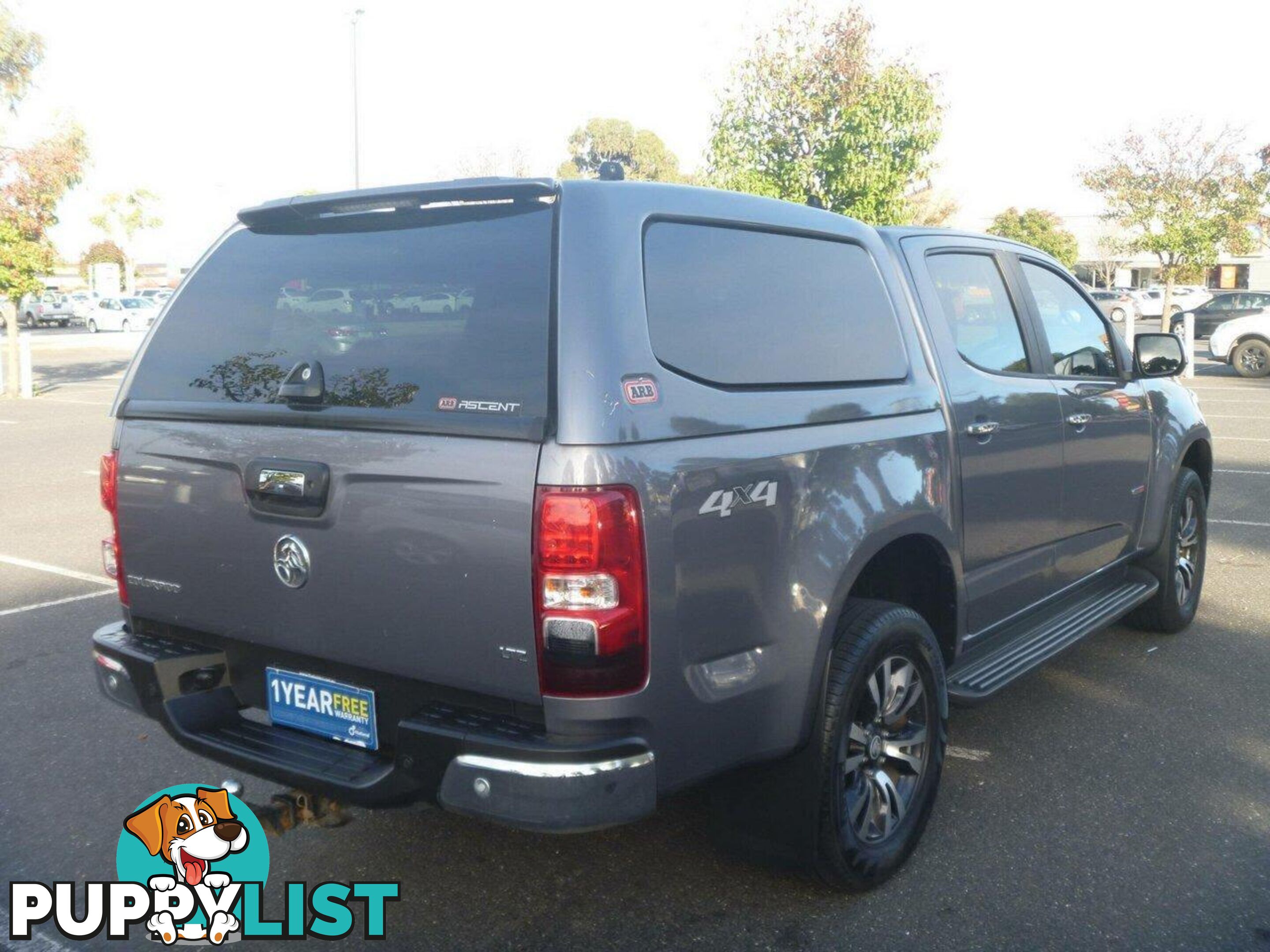 2017 HOLDEN COLORADO LTZ (4X4) RG MY17 UTE TRAY, 4 DOORS, 5 SEATS