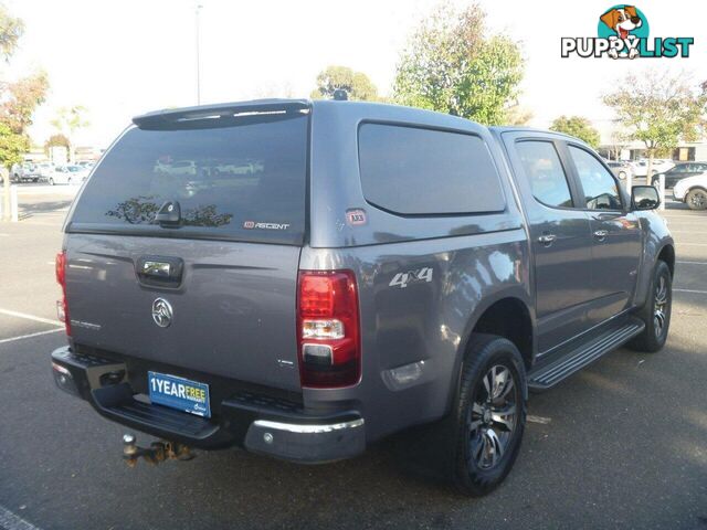 2017 HOLDEN COLORADO LTZ (4X4) RG MY17 UTE TRAY, 4 DOORS, 5 SEATS