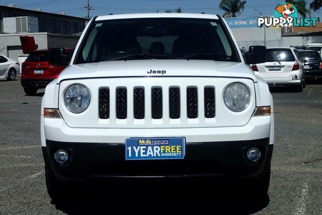 2015 JEEP PATRIOT SPORT (4X2) MK MY15 SUV, 4 DOORS, 5 SEATS