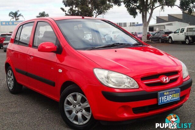 2007 HYUNDAI GETZ SX TB UPGRADE HATCH, 5 DOORS, 5 SEATS