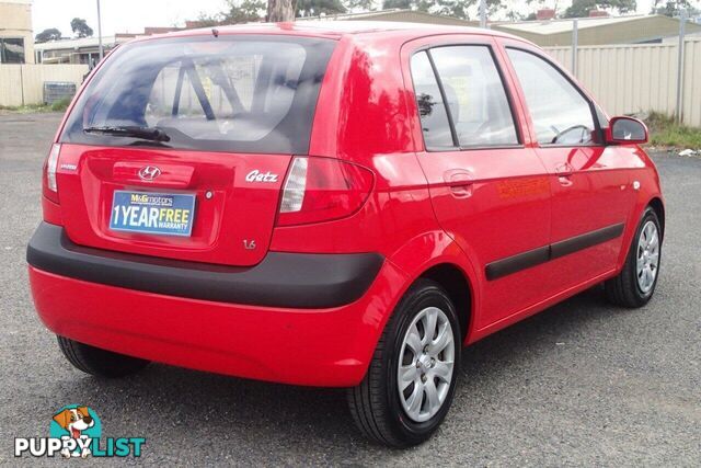 2007 HYUNDAI GETZ SX TB UPGRADE HATCH, 5 DOORS, 5 SEATS