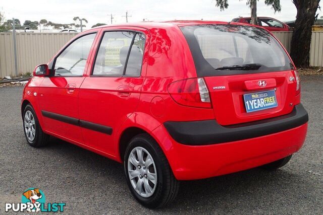 2007 HYUNDAI GETZ SX TB UPGRADE HATCH, 5 DOORS, 5 SEATS