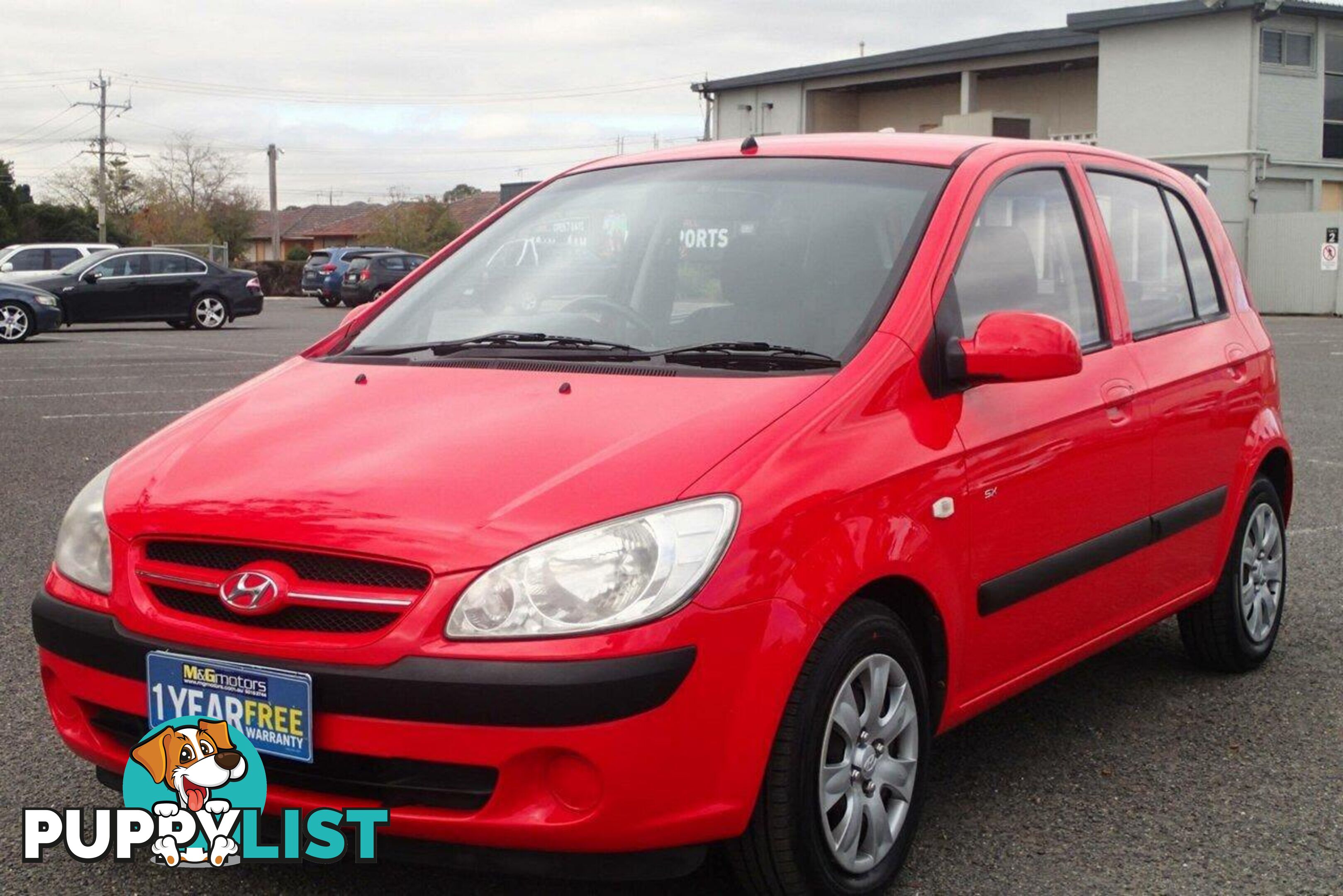 2007 HYUNDAI GETZ SX TB UPGRADE HATCH, 5 DOORS, 5 SEATS