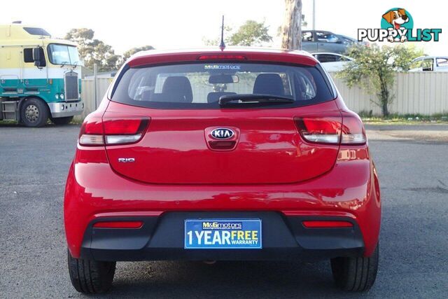 2017 KIA RIO S YB MY17 HATCH, 5 DOORS, 5 SEATS