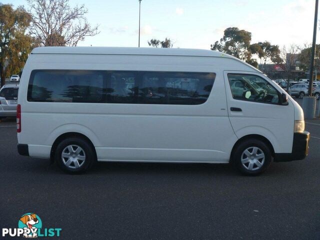 2009 TOYOTA HIACE COMMUTER TRH223R MY07 UPGRADE PEOPLE MOVER, 3 DOORS, 14 SEATS