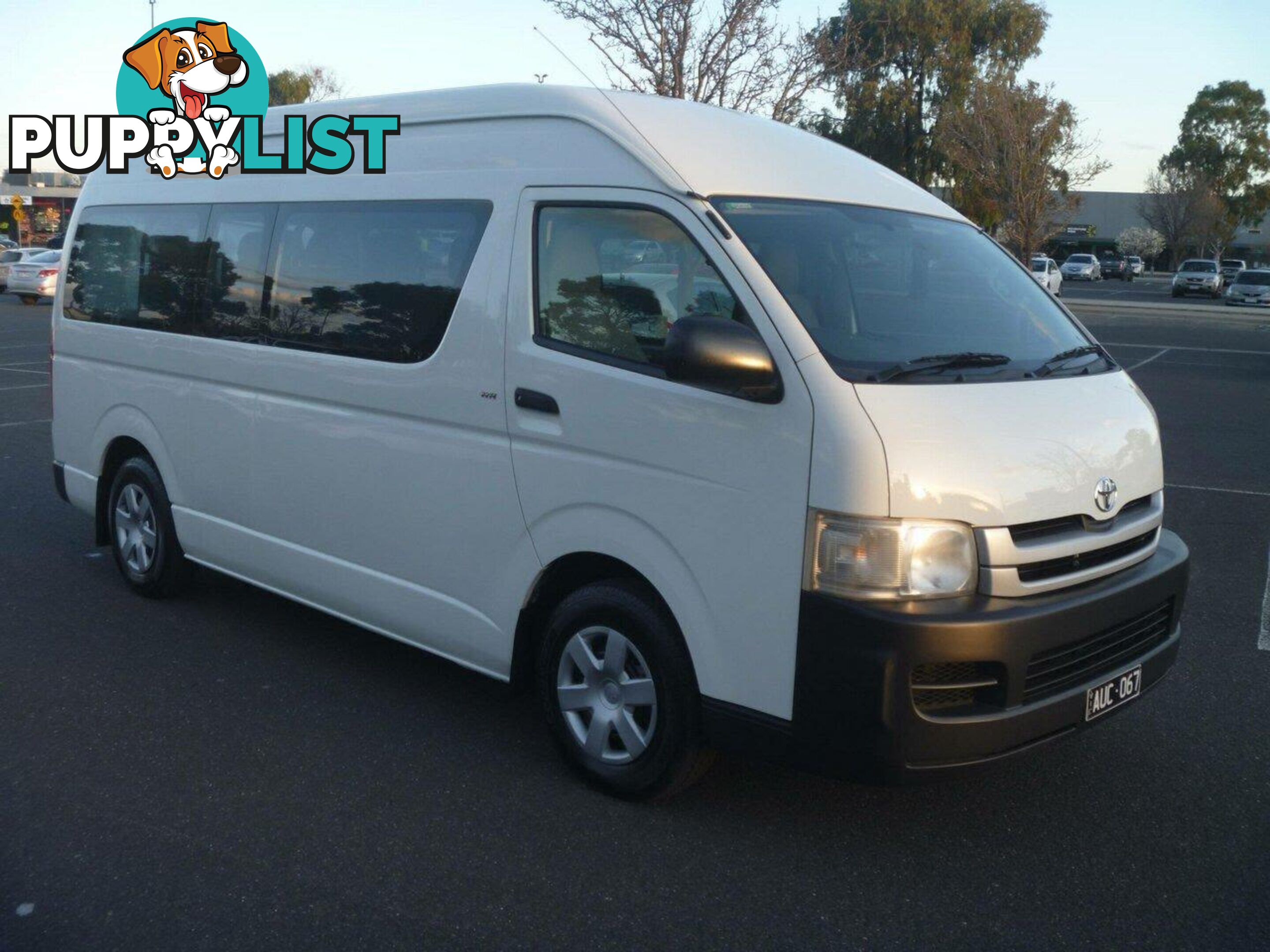 2009 TOYOTA HIACE COMMUTER TRH223R MY07 UPGRADE PEOPLE MOVER, 3 DOORS, 14 SEATS