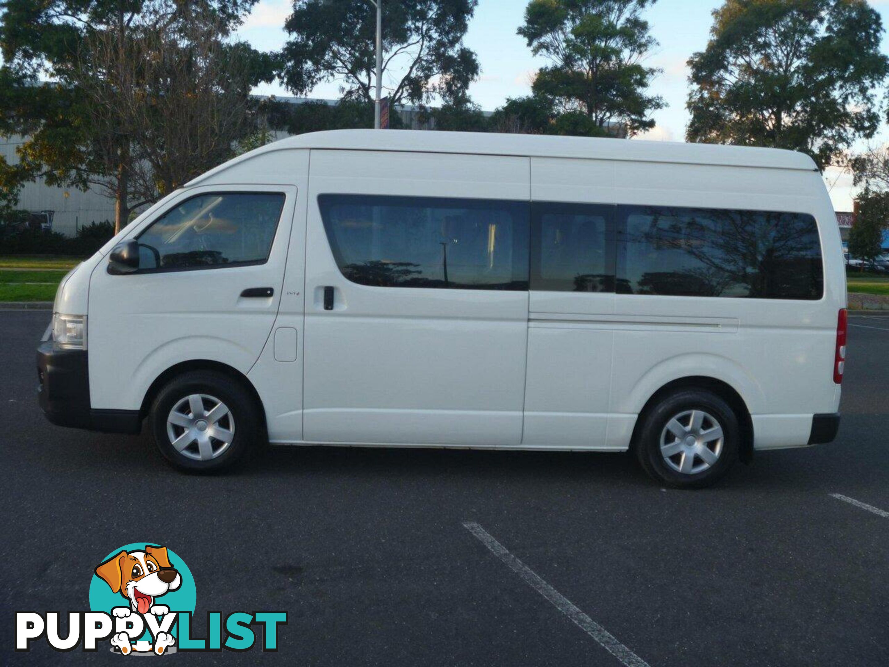 2009 TOYOTA HIACE COMMUTER TRH223R MY07 UPGRADE PEOPLE MOVER, 3 DOORS, 14 SEATS