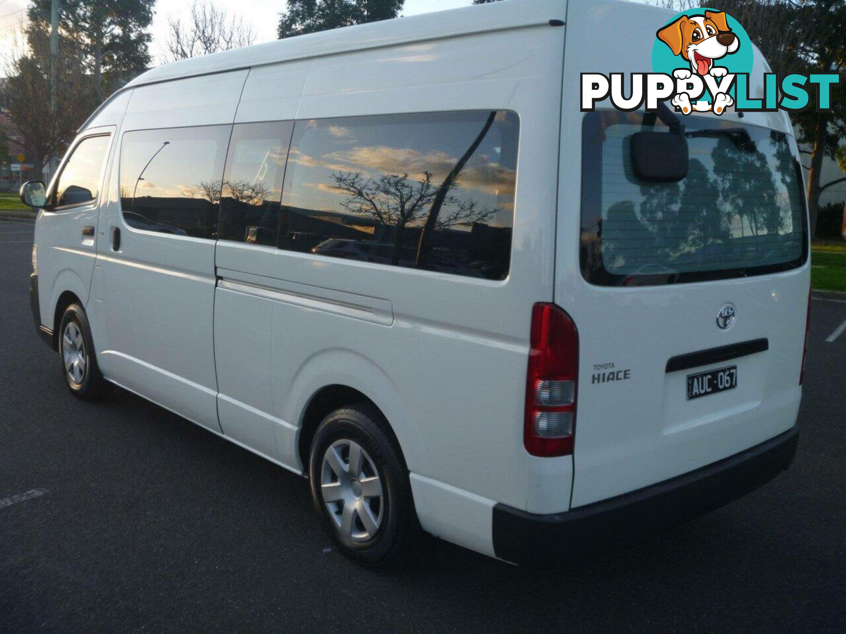 2009 TOYOTA HIACE COMMUTER TRH223R MY07 UPGRADE PEOPLE MOVER, 3 DOORS, 14 SEATS