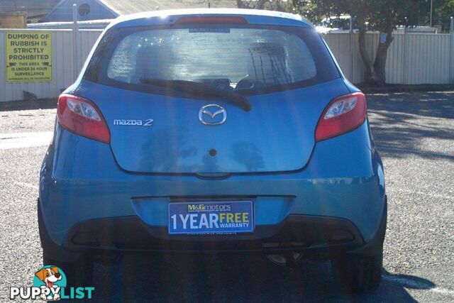 2011 MAZDA 2 NEO DE MY11 HATCH, 5 DOORS, 5 SEATS