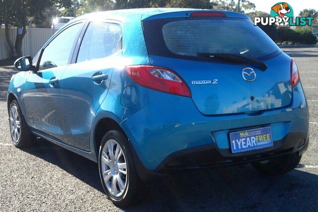 2011 MAZDA 2 NEO DE MY11 HATCH, 5 DOORS, 5 SEATS