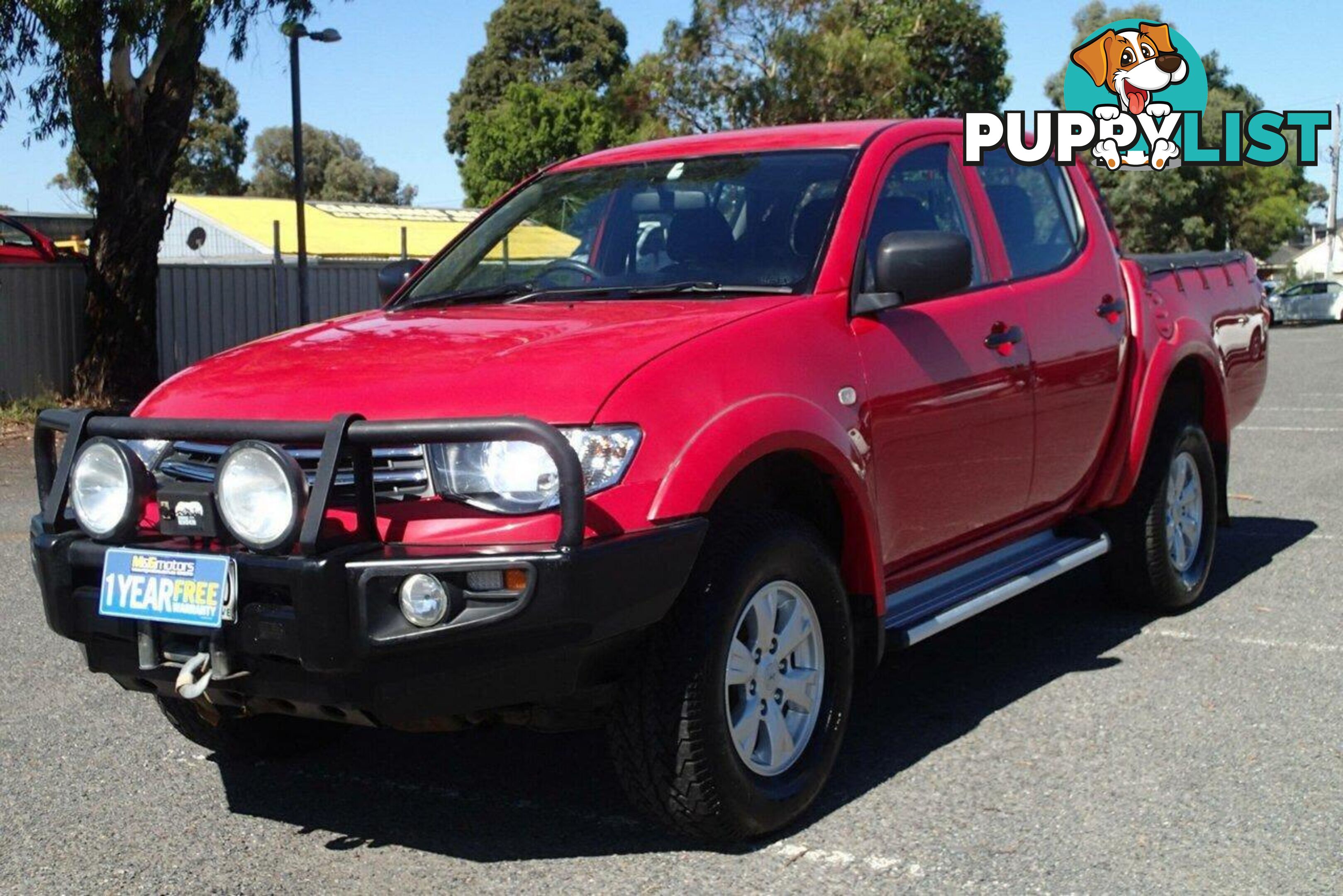 2014 MITSUBISHI TRITON GLX (4X4) MN MY15 UTE TRAY, 4 DOORS, 5 SEATS