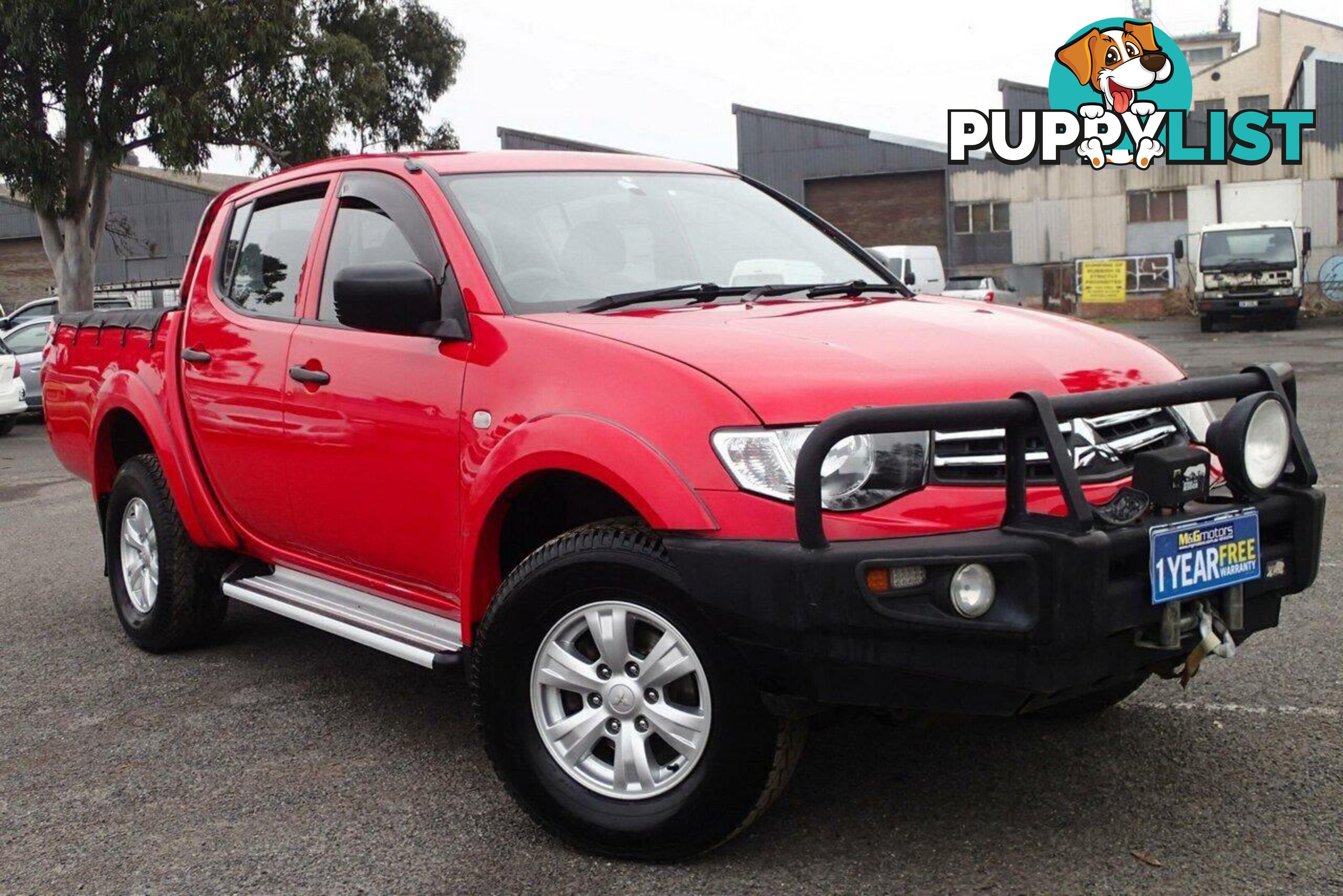 2014 MITSUBISHI TRITON GLX (4X4) MN MY15 UTE TRAY, 4 DOORS, 5 SEATS