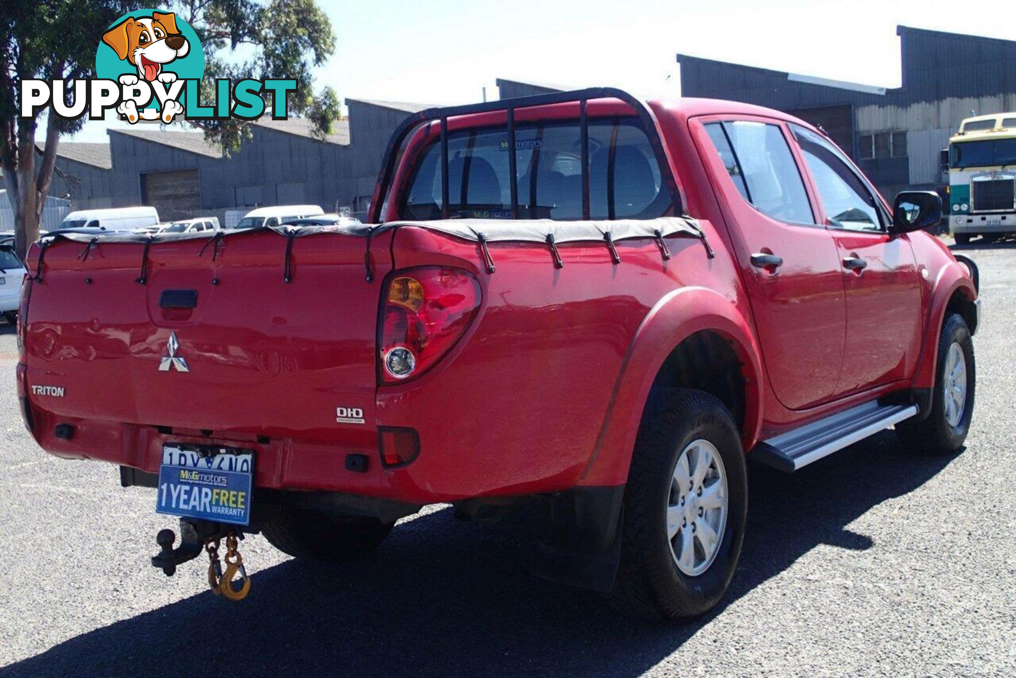 2014 MITSUBISHI TRITON GLX (4X4) MN MY15 UTE TRAY, 4 DOORS, 5 SEATS