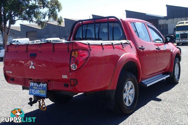 2014 MITSUBISHI TRITON GLX (4X4) MN MY15 UTE TRAY, 4 DOORS, 5 SEATS