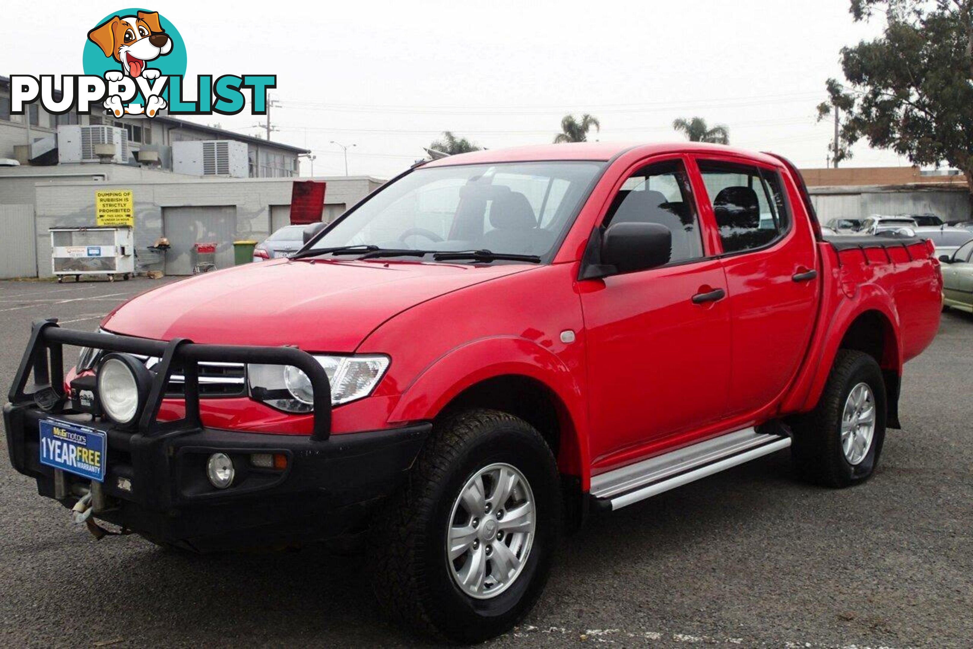 2014 MITSUBISHI TRITON GLX (4X4) MN MY15 UTE TRAY, 4 DOORS, 5 SEATS