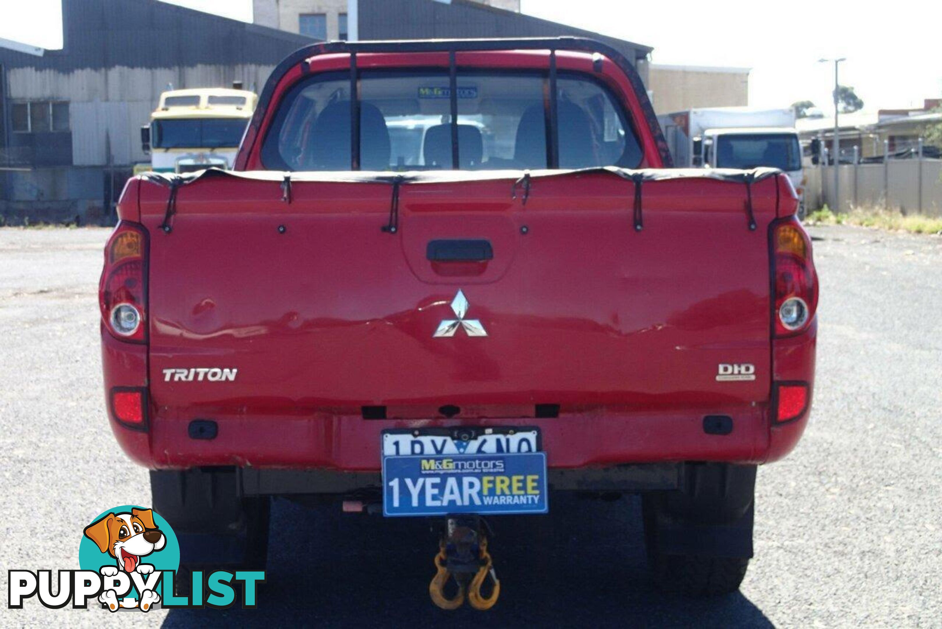 2014 MITSUBISHI TRITON GLX (4X4) MN MY15 UTE TRAY, 4 DOORS, 5 SEATS