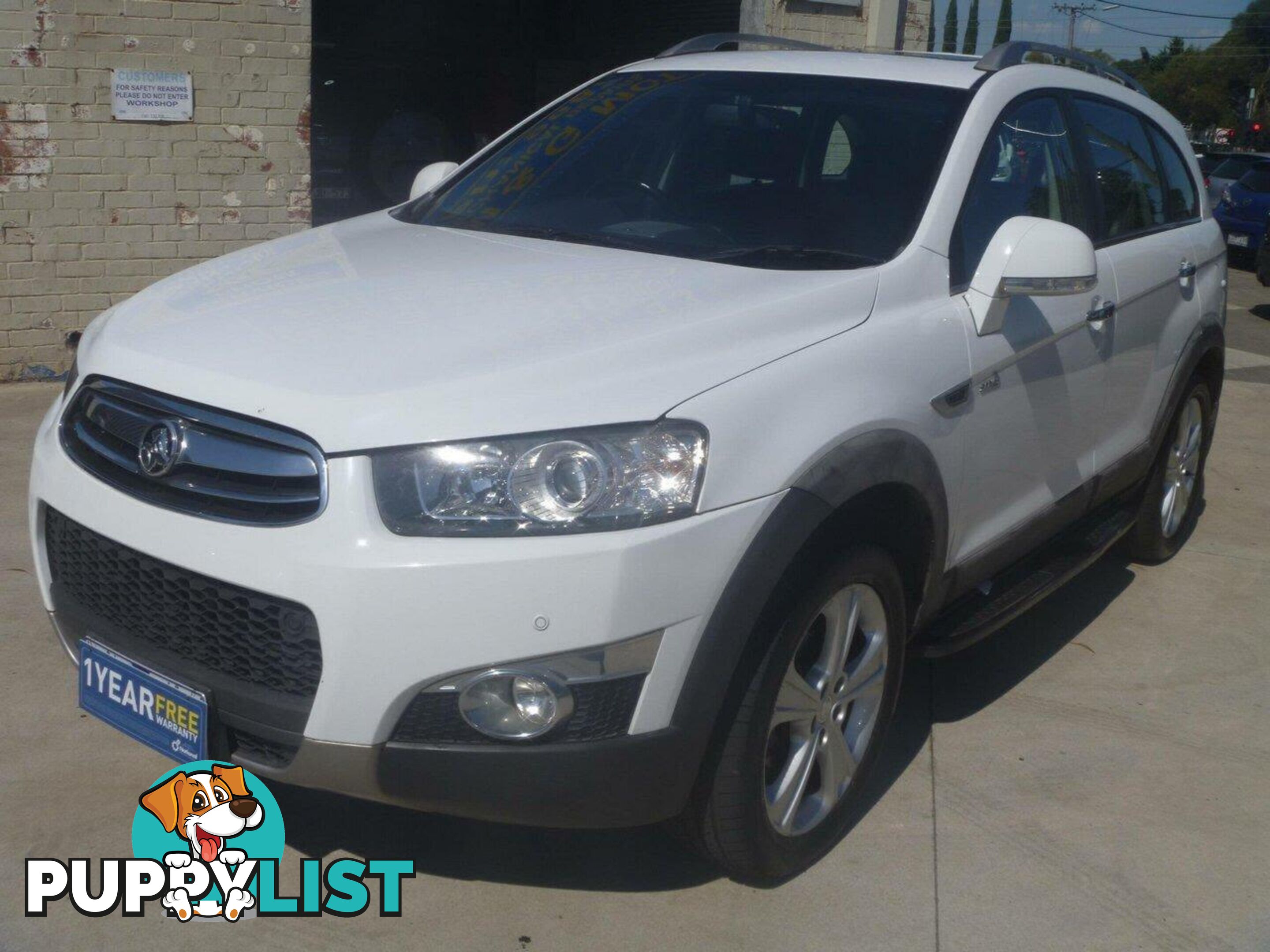 2012 HOLDEN CAPTIVA 7 LX (4X4) CG SERIES II SUV, 4 DOORS, 7 SEATS