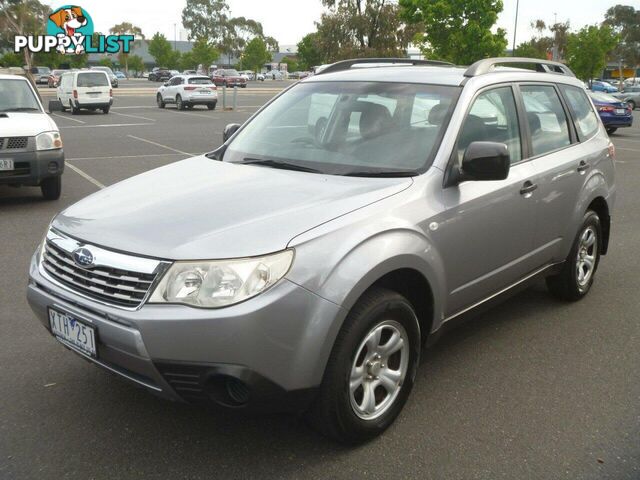 2010 SUBARU FORESTER X MY10 SUV, 4 DOORS, 5 SEATS