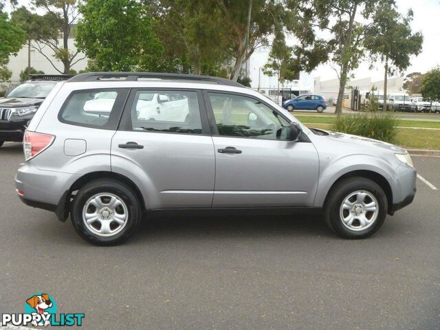 2010 SUBARU FORESTER X MY10 SUV, 4 DOORS, 5 SEATS