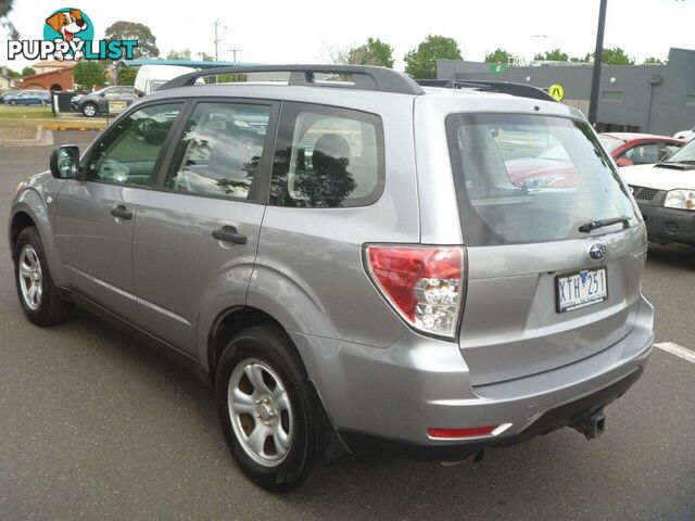 2010 SUBARU FORESTER X MY10 SUV, 4 DOORS, 5 SEATS