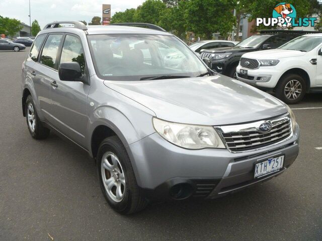 2010 SUBARU FORESTER X MY10 SUV, 4 DOORS, 5 SEATS