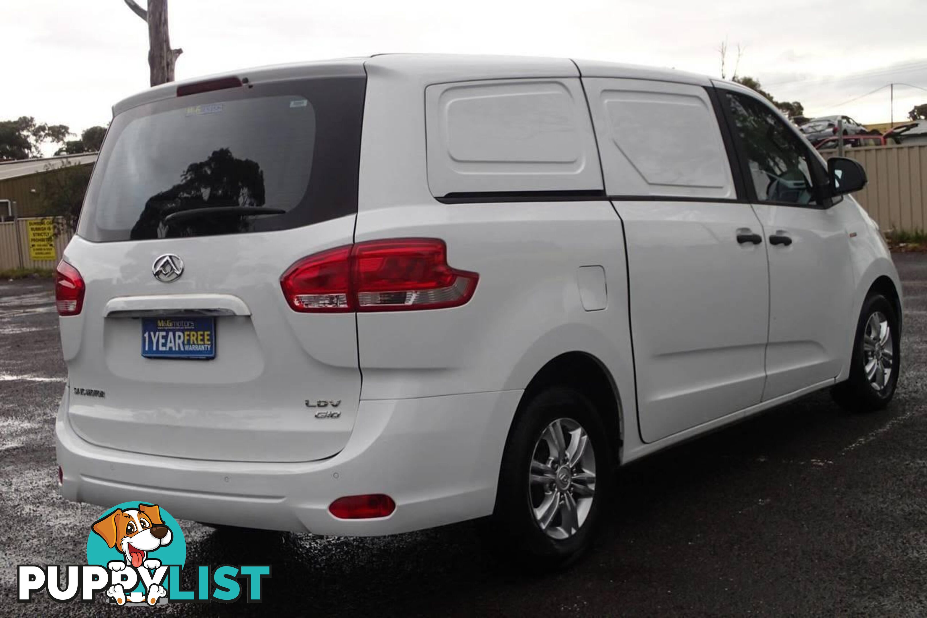 2020 LDV G10 LIFT DOOR SV7C MY21 COMMERCIAL, 4 DOORS, 2 SEATS