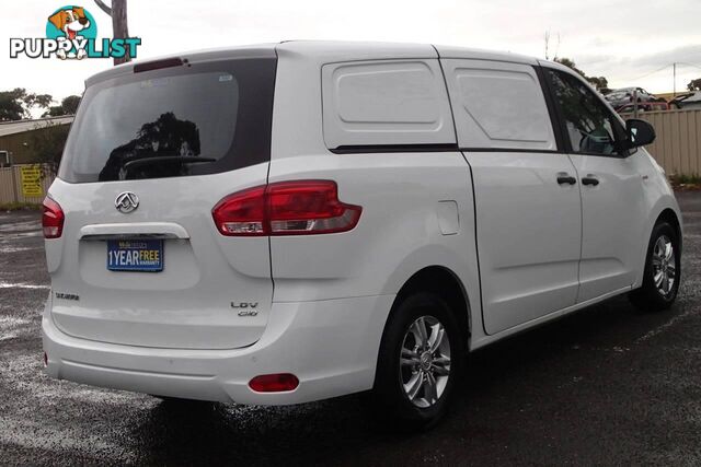 2020 LDV G10 LIFT DOOR SV7C MY21 COMMERCIAL, 4 DOORS, 2 SEATS