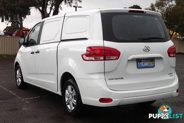 2020 LDV G10 LIFT DOOR SV7C MY21 COMMERCIAL, 4 DOORS, 2 SEATS