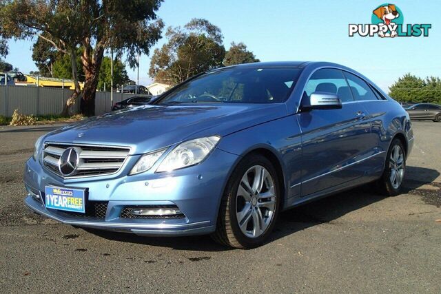 2011 MERCEDES-BENZ E250 CDI AVANTGARDE 207 MY11 COUPE, 2 DOORS, 4 SEATS