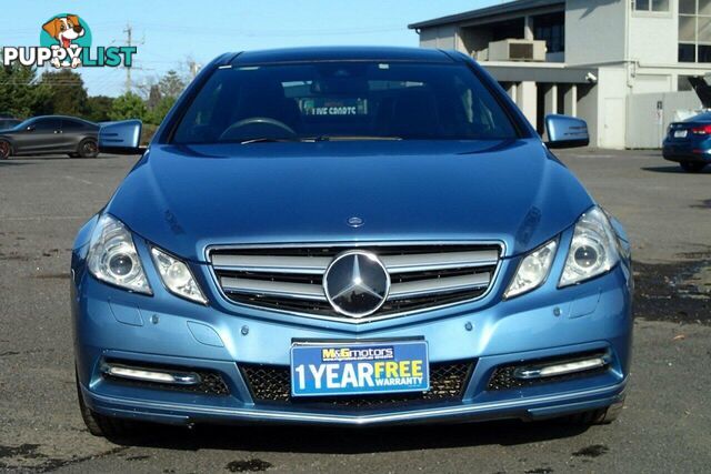 2011 MERCEDES-BENZ E250 CDI AVANTGARDE 207 MY11 COUPE, 2 DOORS, 4 SEATS