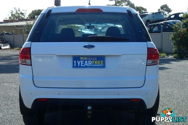 2011 FORD TERRITORY TX (RWD) SY MKII SUV, 4 DOORS, 5 SEATS