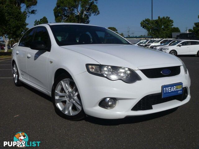 2009 FORD FALCON XR6 FG SEDAN, 4 DOORS, 5 SEATS