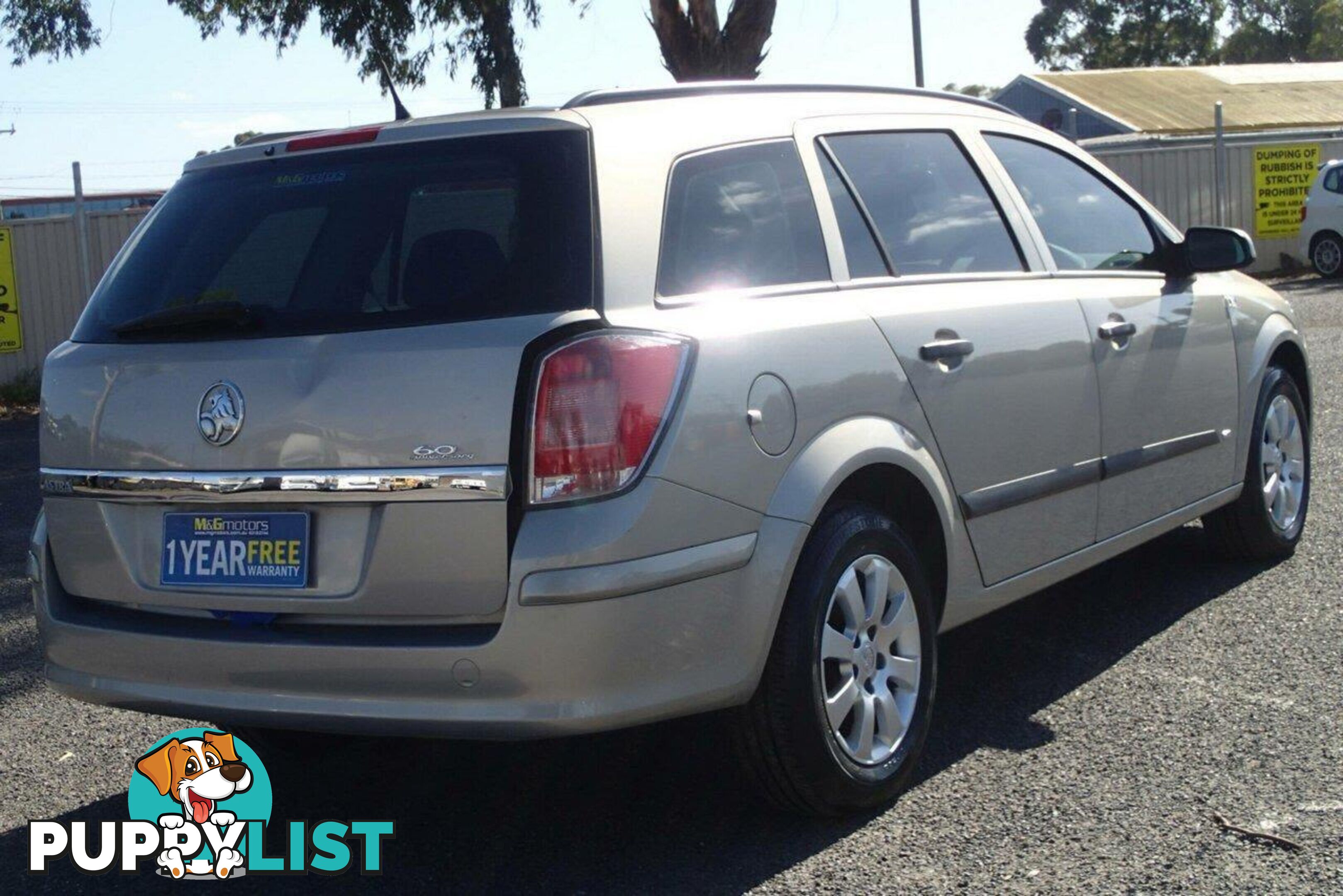 2008 HOLDEN ASTRA 60TH ANNIVERSARY AH MY08.5 WAGON, 4 DOORS, 5 SEATS