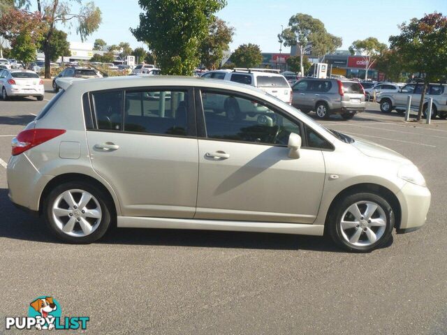 2011 NISSAN TIIDA TI C11 SERIES 3 MY10 HATCH, 5 DOORS, 5 SEATS