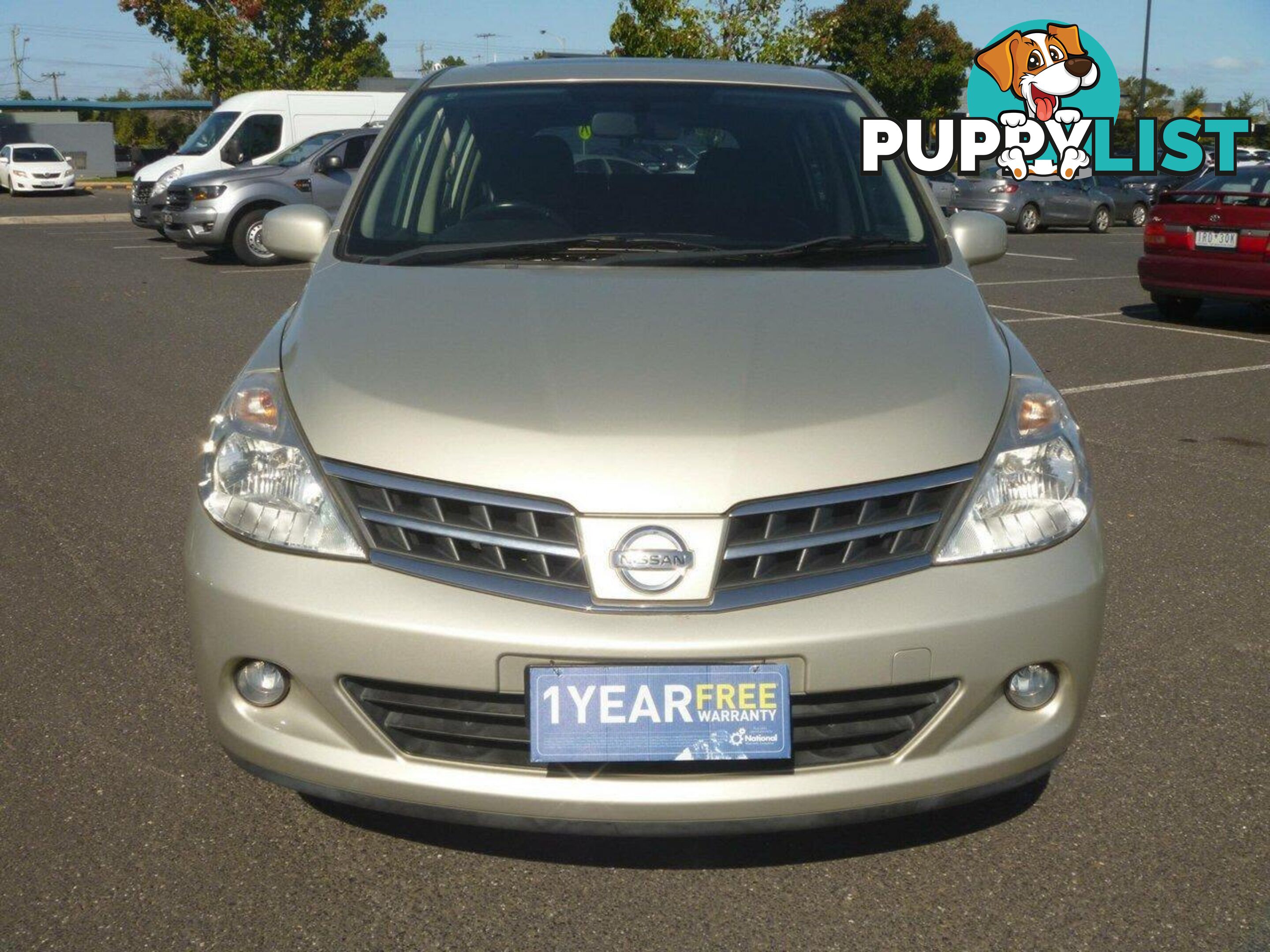 2011 NISSAN TIIDA TI C11 SERIES 3 MY10 HATCH, 5 DOORS, 5 SEATS