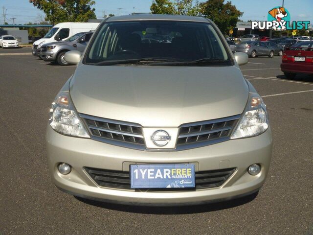 2011 NISSAN TIIDA TI C11 SERIES 3 MY10 HATCH, 5 DOORS, 5 SEATS