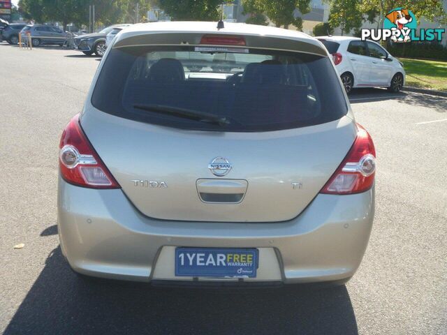 2011 NISSAN TIIDA TI C11 SERIES 3 MY10 HATCH, 5 DOORS, 5 SEATS