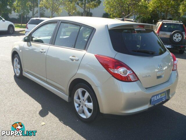 2011 NISSAN TIIDA TI C11 SERIES 3 MY10 HATCH, 5 DOORS, 5 SEATS