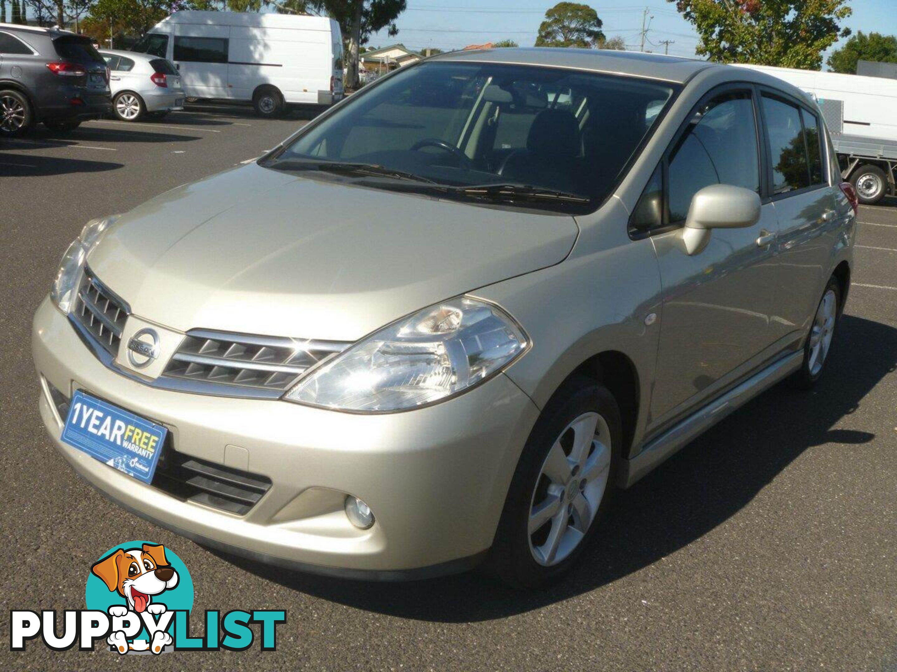 2011 NISSAN TIIDA TI C11 SERIES 3 MY10 HATCH, 5 DOORS, 5 SEATS