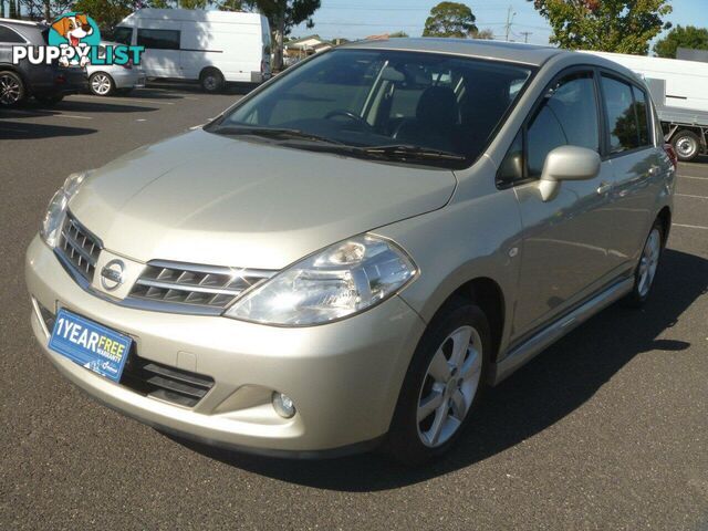 2011 NISSAN TIIDA TI C11 SERIES 3 MY10 HATCH, 5 DOORS, 5 SEATS