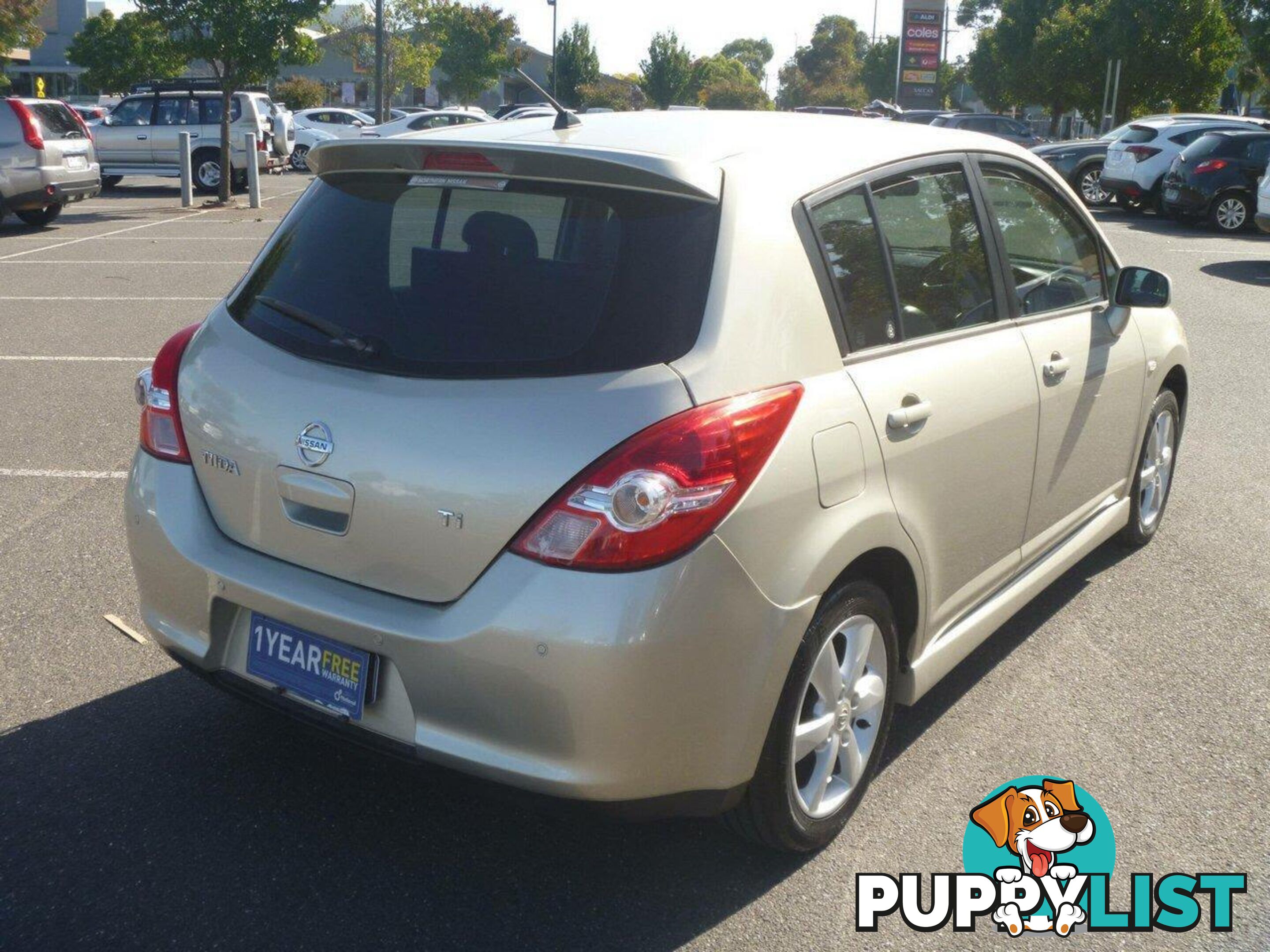 2011 NISSAN TIIDA TI C11 SERIES 3 MY10 HATCH, 5 DOORS, 5 SEATS
