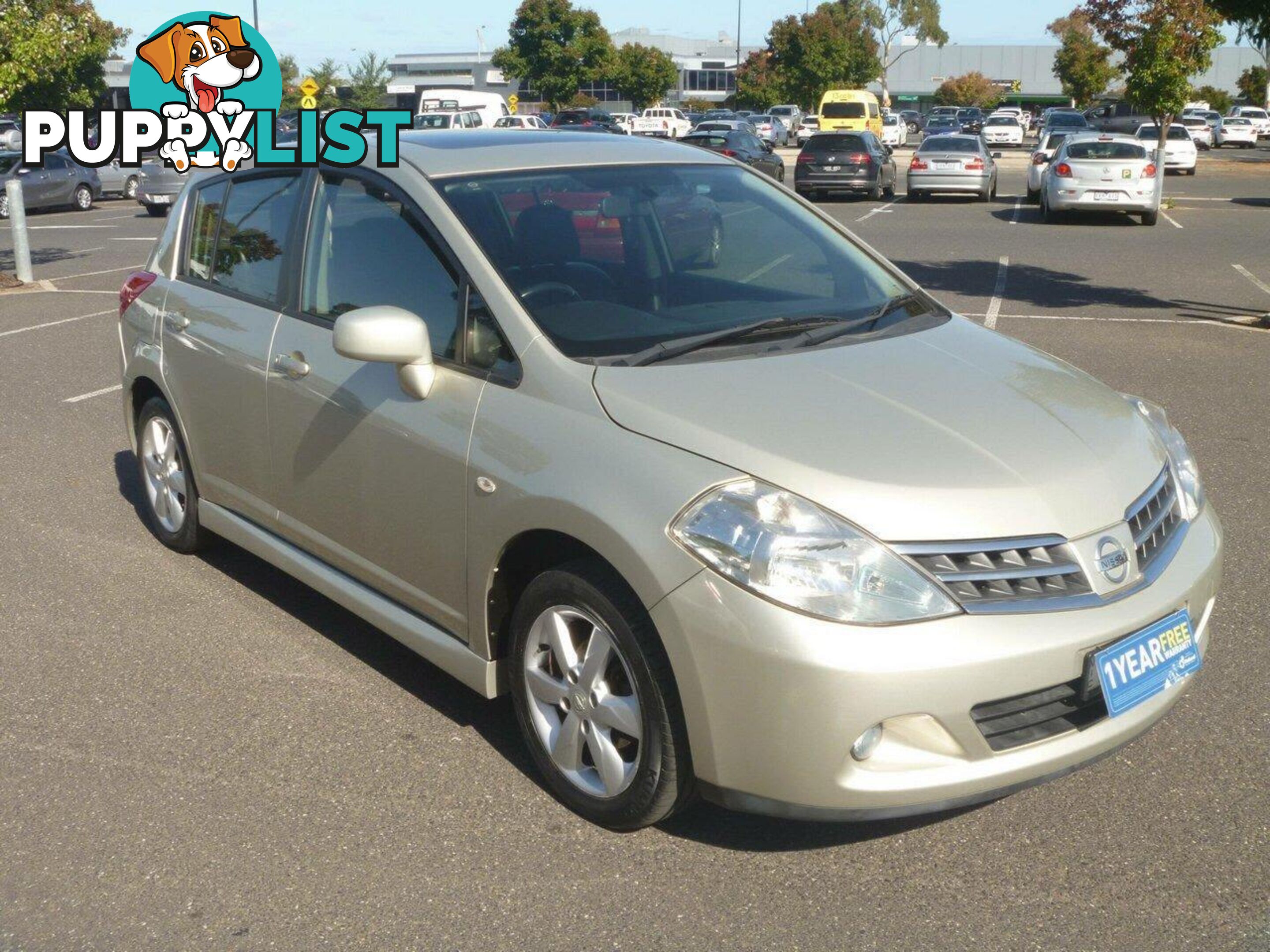2011 NISSAN TIIDA TI C11 SERIES 3 MY10 HATCH, 5 DOORS, 5 SEATS