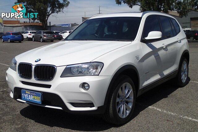 2013 BMW X3 XDRIVE 20I F25 MY13 SUV, 4 DOORS, 5 SEATS