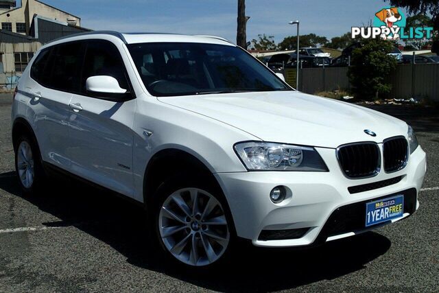 2013 BMW X3 XDRIVE 20I F25 MY13 SUV, 4 DOORS, 5 SEATS