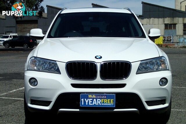 2013 BMW X3 XDRIVE 20I F25 MY13 SUV, 4 DOORS, 5 SEATS