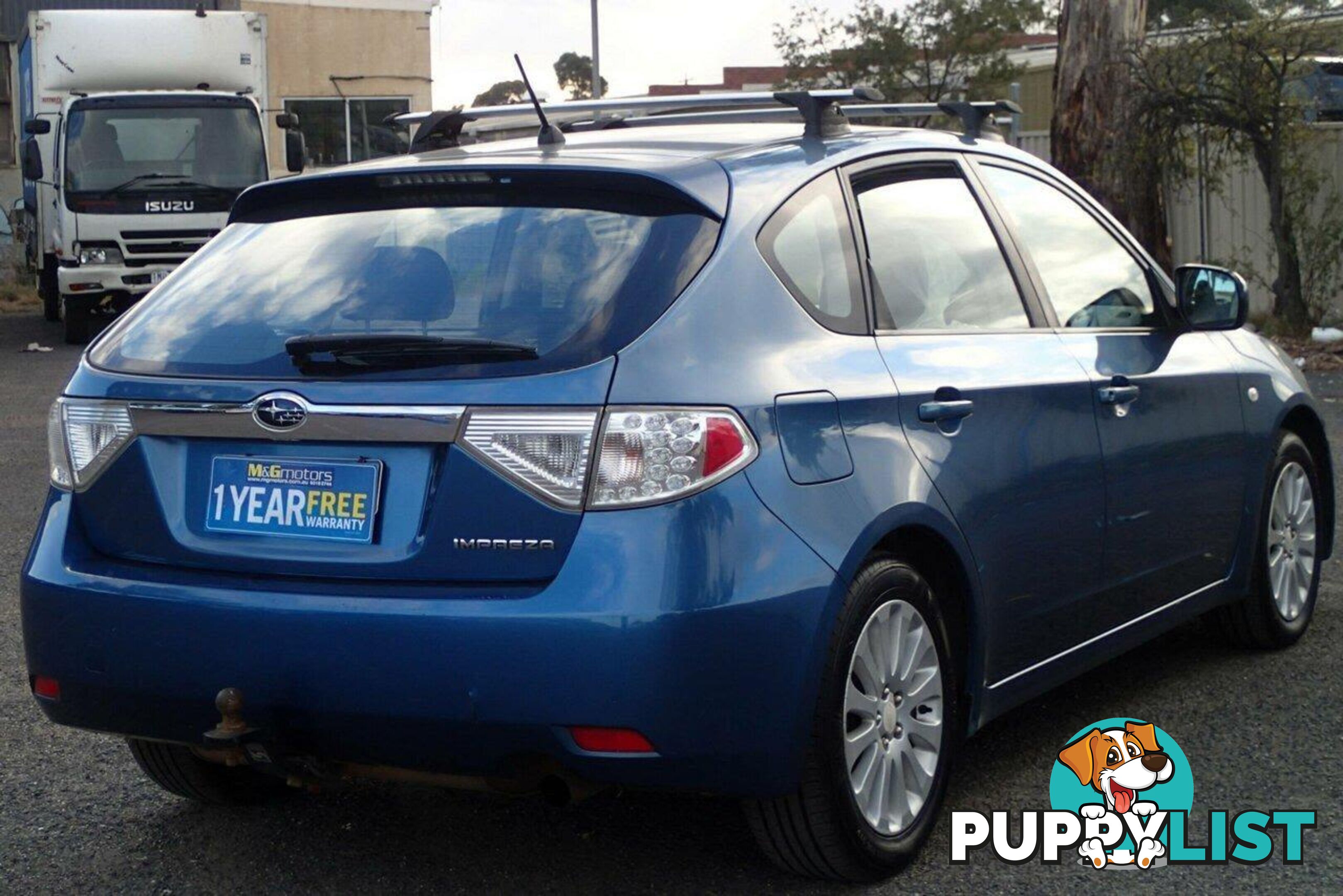 2007 SUBARU IMPREZA RX (AWD) MY08 HATCH, 5 DOORS, 5 SEATS